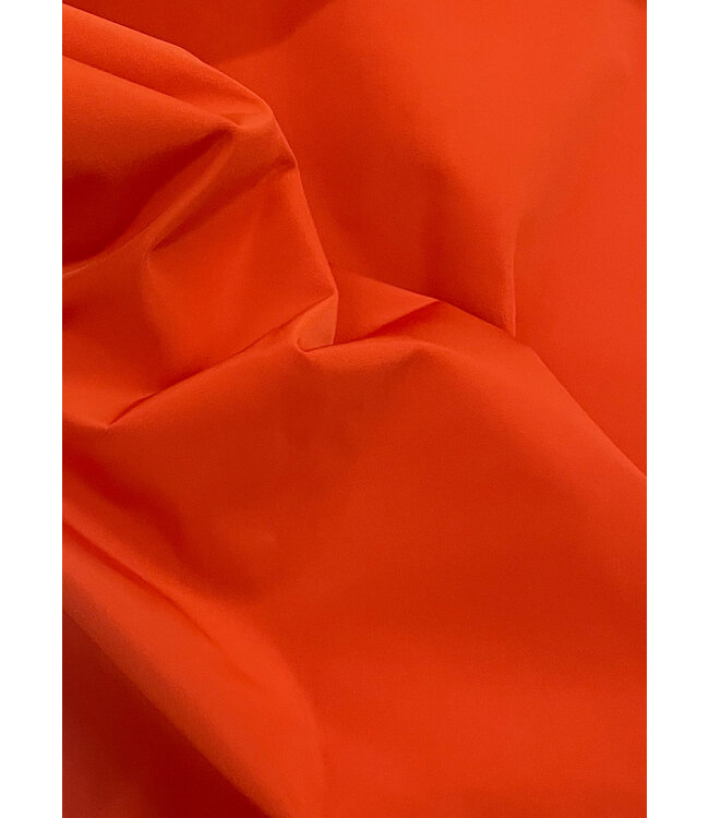 Madeline hermès oranje - stof voor regenjassen