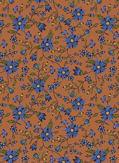 Windham Fabrics Alexandra flowers - katoen