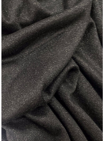 M. black - knitted rayon with a subtle sparkle