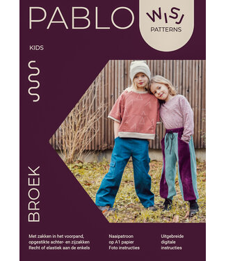 Wisj patterns pablo pants kids