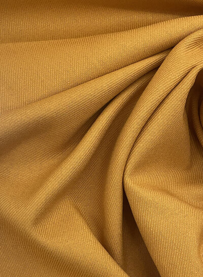 A la Ville mustard / ocher - Italian linen viscose blend