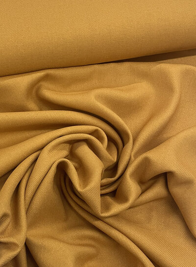 A la Ville mosterd / oker - Italiaanse linnen viscose blend