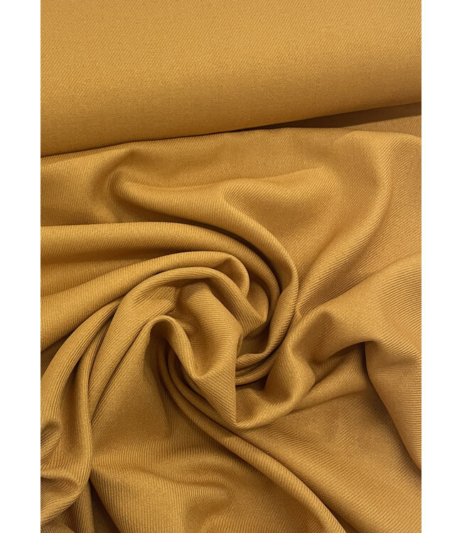 A la Ville mosterd / oker - Italiaanse linnen viscose blend