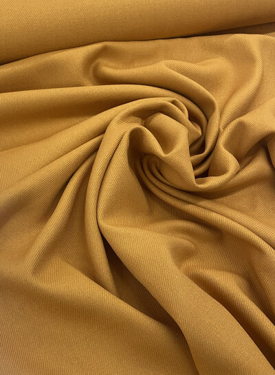 A la Ville mustard / ocher - Italian linen viscose blend