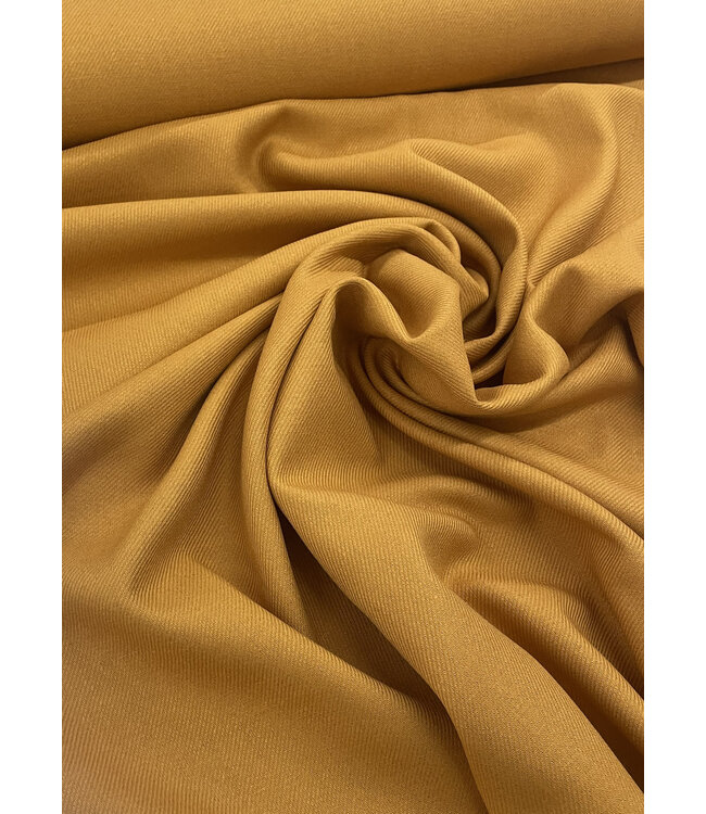 A la Ville mosterd / oker - Italiaanse linnen viscose blend