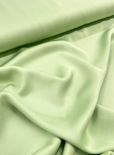 A la Ville mint green - recycled woven viscose