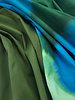 A la Ville turquoise and mint dégradé - beautiful Italian cotton