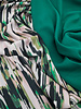 A la Ville soft pink and green - in the void - beautiful Italian crepe - Burda