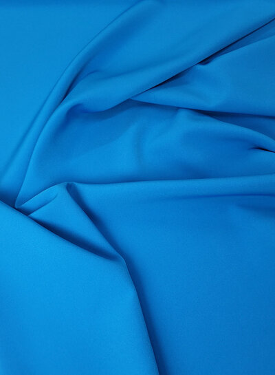 A la Ville summery blue - beautiful translucent fabric for dresses or trousers