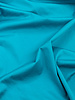 A la Ville aqua blue - Italian stretch cotton 3% elastane