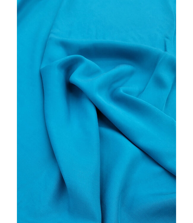 A la Ville aqua blauw - mooie zachte lyocell