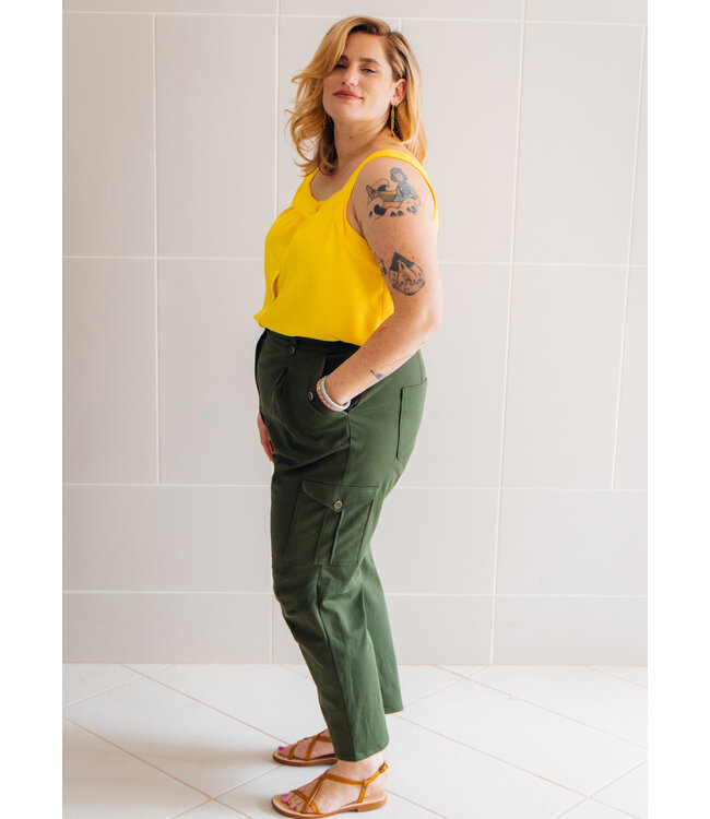 Maison Fauve Le pantalon TREMPLIN - naaipatroon - Engels en Franse instructies