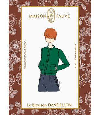 Maison Fauve Le blouson DANDELION - sewing pattern - English and French instructions