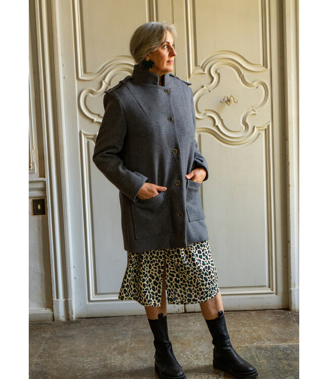Maison Fauve Le manteau TIGRIS - naaipatroon - Engels en Franse instructies