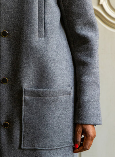 Maison Fauve Le manteau TIGRIS - sewing pattern - English and French instructions