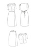 Maison Fauve La robe PENELOPE - sewing pattern - English and French instructions