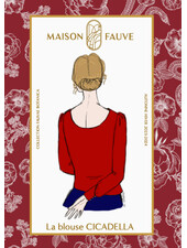 Maison Fauve La Blouse CICADELLA - naaipatroon - Engels en Franse instructies