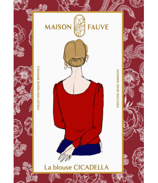 Maison Fauve La Blouse CICADELLA - naaipatroon - Engels en Franse instructies