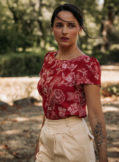 Maison Fauve La Blouse CICADELLA - sewing pattern - English and French instructions