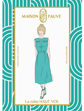 Maison Fauve La Robe HAUT VOL - naaipatroon - Engels en Franse instructies