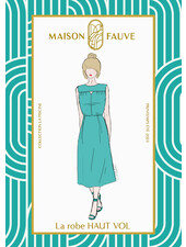 Maison Fauve La Robe HAUT VOL - sewing pattern - English and French instructions