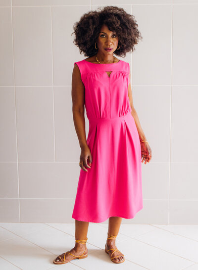 Maison Fauve La Robe HAUT VOL - sewing pattern - English and French instructions