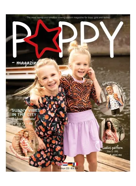 Poppy fabrics Be Inspired by Poppy EDITION 22