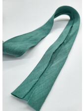 biais double gauze - GOTS - 27mm - jade groen kleur 63 - PRIJS PER METER