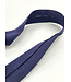 biais double gauze - GOTS - 27mm - marineblauw kleur 23 - PRIJS PER METER
