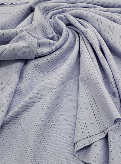 M. lavender - ajour pointelle jersey