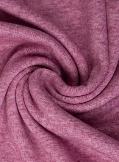 Swafing dark pink melee - knitted viscose