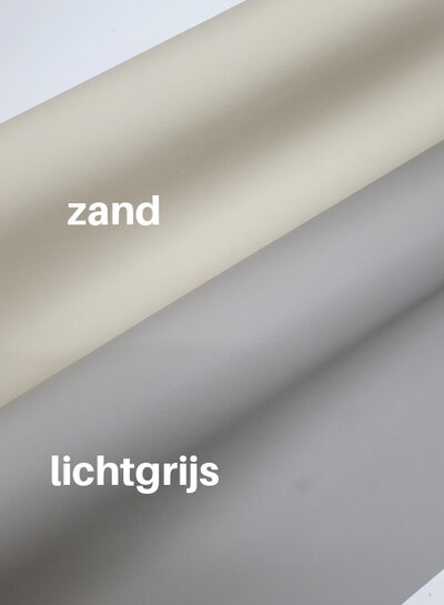 Madeline zand - kunstleer - prachtige kwaliteit