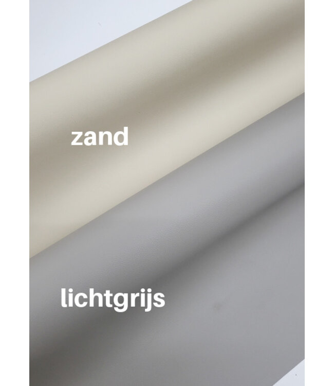 Madeline zand - kunstleer - prachtige kwaliteit