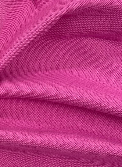 Madeline roze - polo katoen tricot