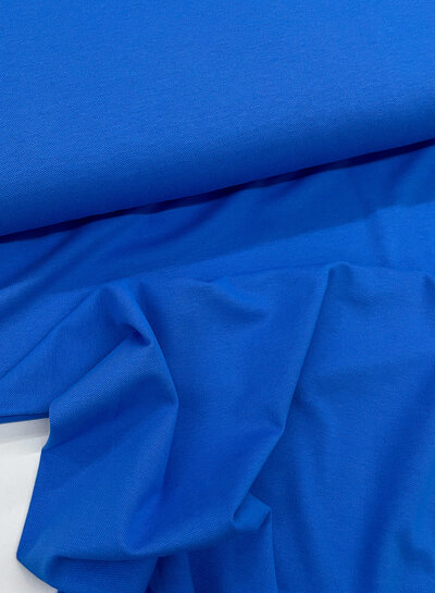 M. blue - polo cotton jersey