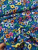 Swafing Nizza cobalt flowers - viscose voile