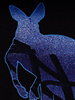 THORSTEN BERGER Kangaroos - blauw - french terry