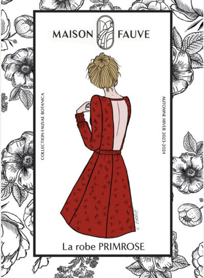 Maison Fauve La Robe Primrose - sewing pattern - English and French instructions