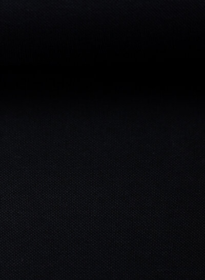 M. black - polo cotton jersey