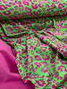 Swafing fuchsia green spots - jersey