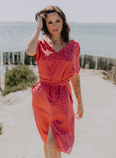 Maison Fauve La Robe Transat - sewing pattern - English and French instructions