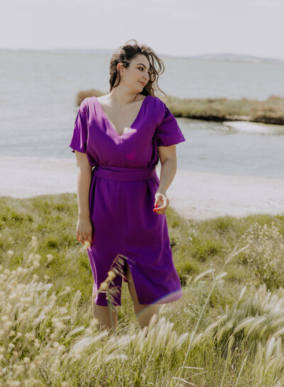 Maison Fauve La Robe Transat - sewing pattern - English and French instructions