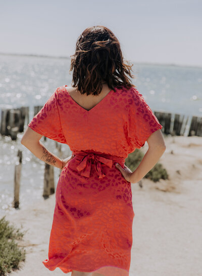 Maison Fauve La Robe Transat - sewing pattern - English and French instructions