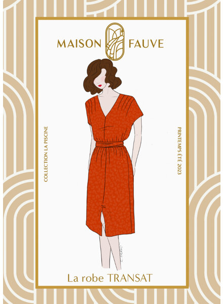 Maison Fauve La Robe Transat - naaipatroon - Engels en Franse instructies