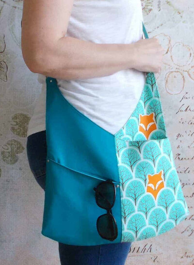 ZipperZoo Cottonwood - Boho bag - pattern