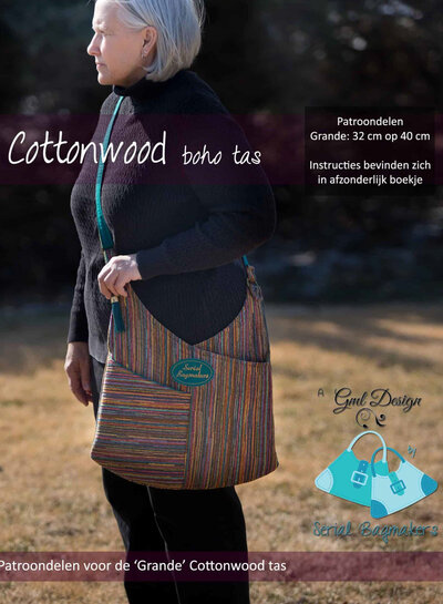 ZipperZoo Cottonwood - Boho bag - pattern