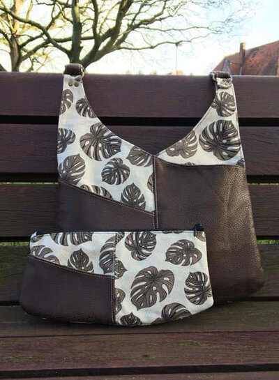 ZipperZoo Cottonwood - Boho bag - pattern