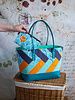 ZipperZoo Memories 'n more -drawstring tote - patroon Engelstalig