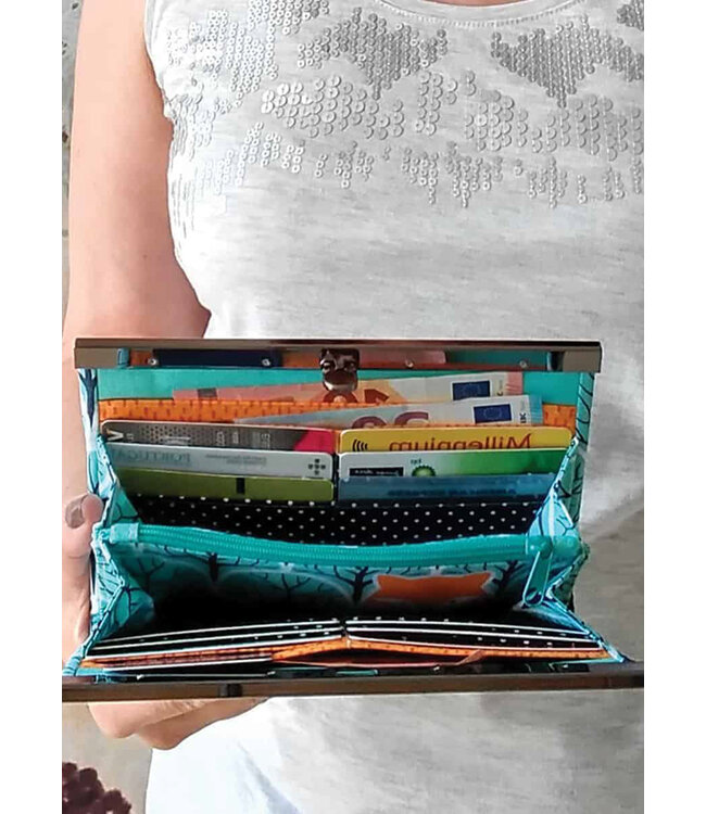 ZipperZoo Roxy -  portefeuille / clutch - patroon