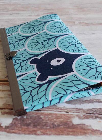 ZipperZoo Rozy - compact wallet - pattern